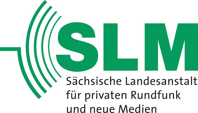 (Logo) SLM Sächsische Landesanstalt für privaten Rundfunk und neue Medien